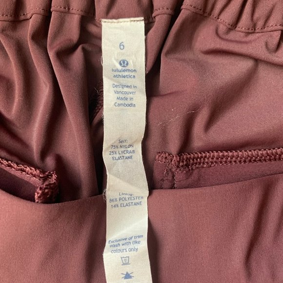 [Lululemon] &go city skort S6 - Picture 7 of 7